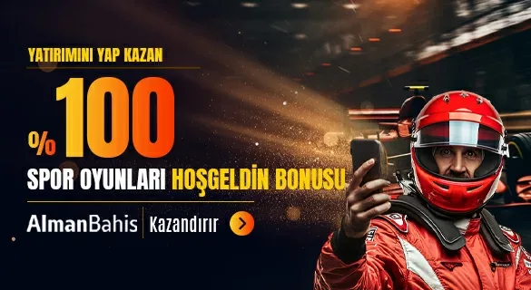 %100 hoş geldın spor bonusu