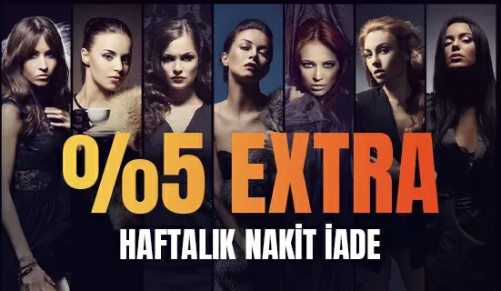 %5 haftalık nakıt iade kampanyası