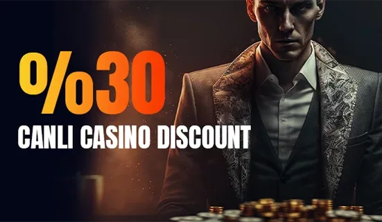 %30 canlı casino kayıp bonusu