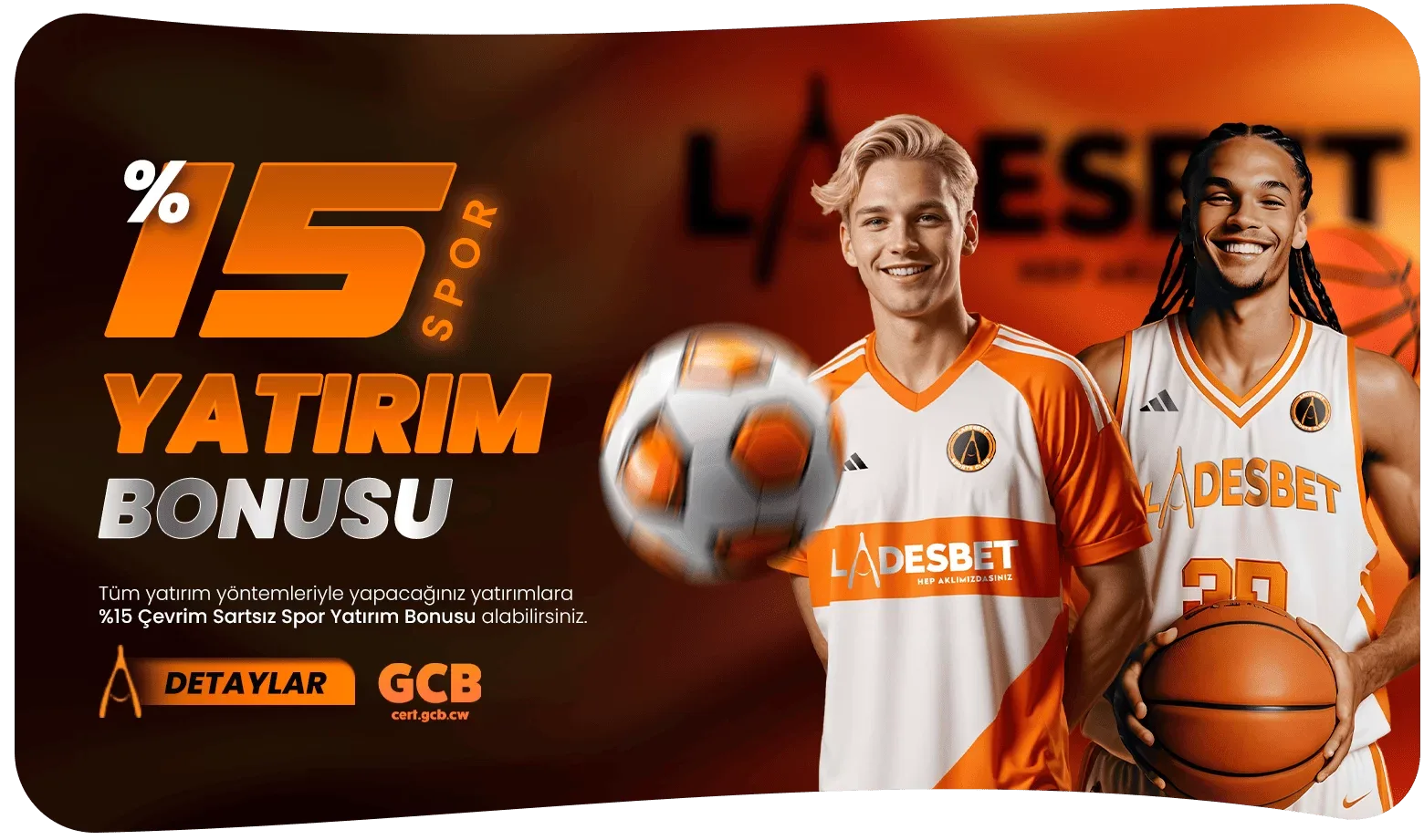 %15 çevrım şartsız spor yatırım bonusu