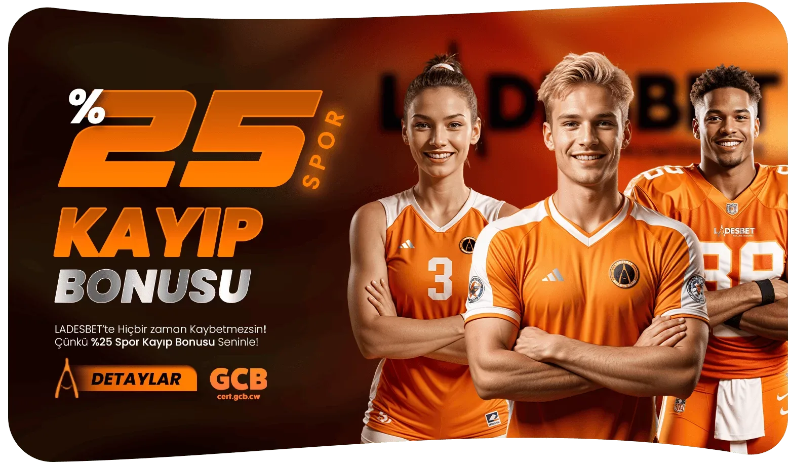 %25 anlık spor kayıp bonusu