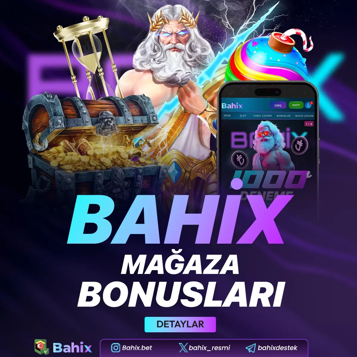 Bahıx mağaza bonusları