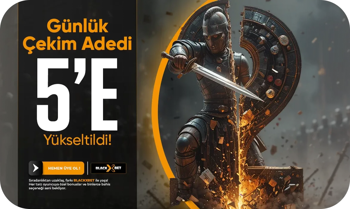 Günde 5 adet çekım hakkı
