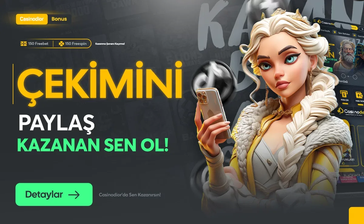 Çekimi paylaş kazanan sen ol