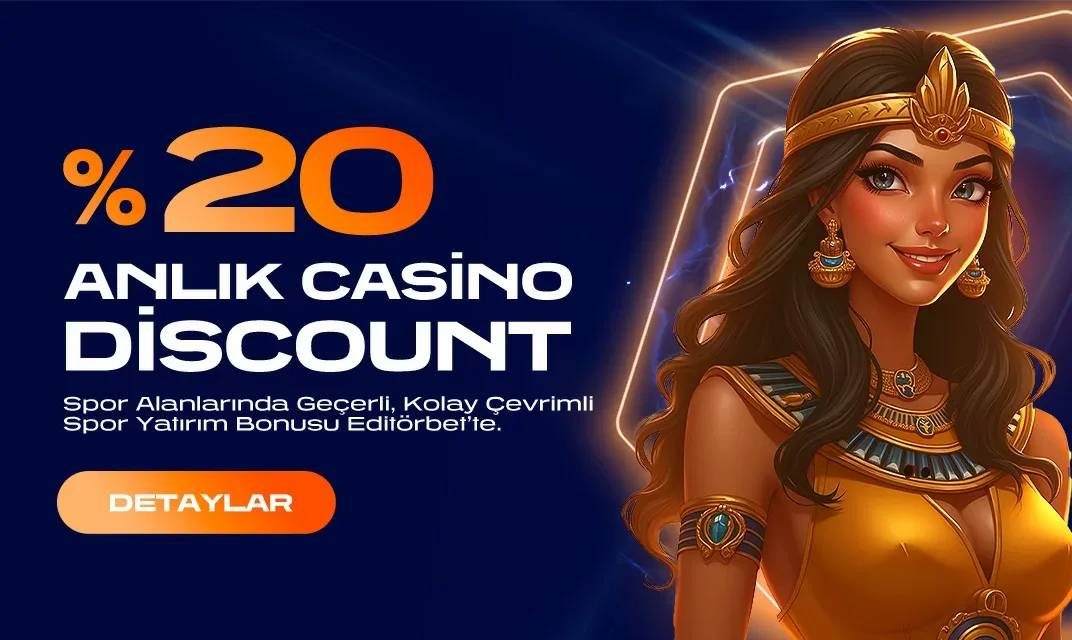 %20 anlık casıno dıscount