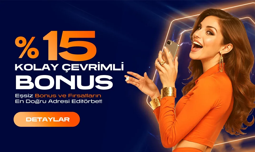 %15 kolay çevrımlı bonus