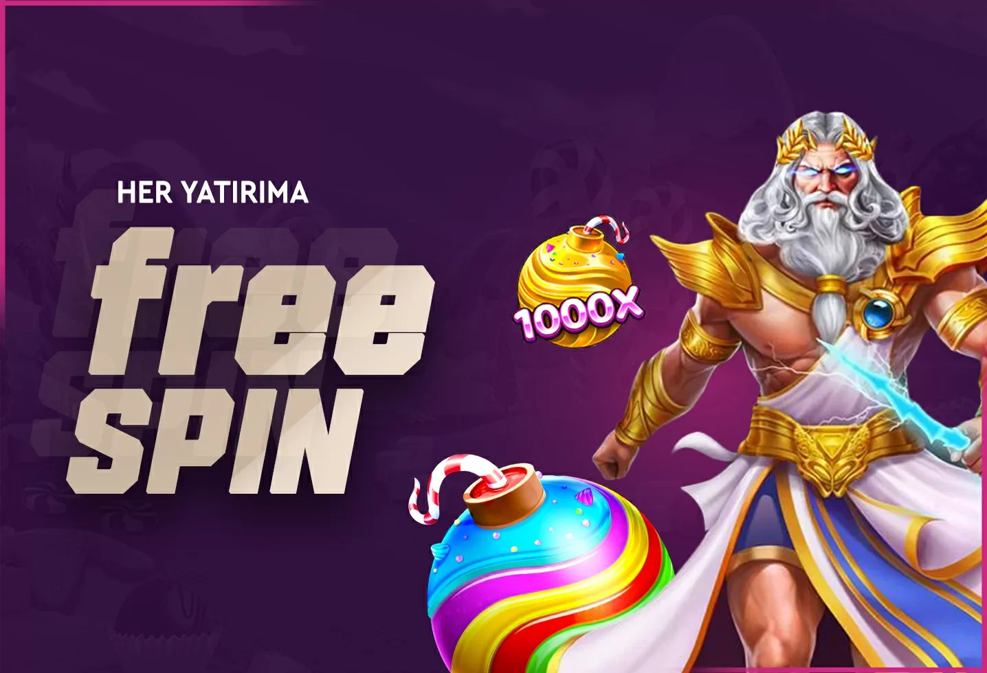Her yatırıma freespın