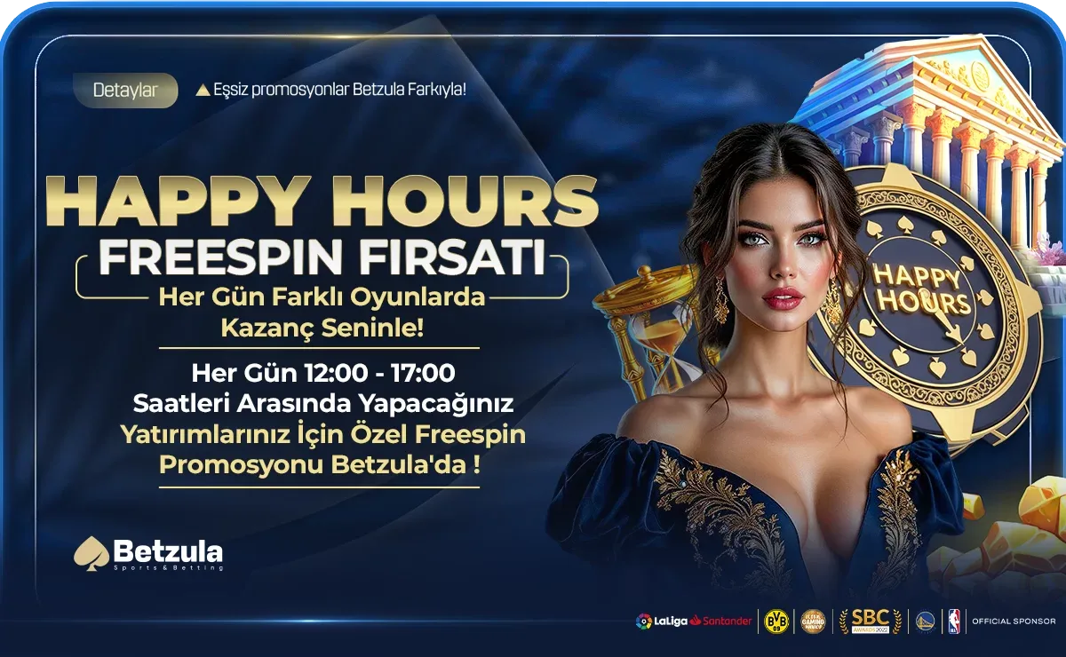 Happy hours freespin fırsatı!