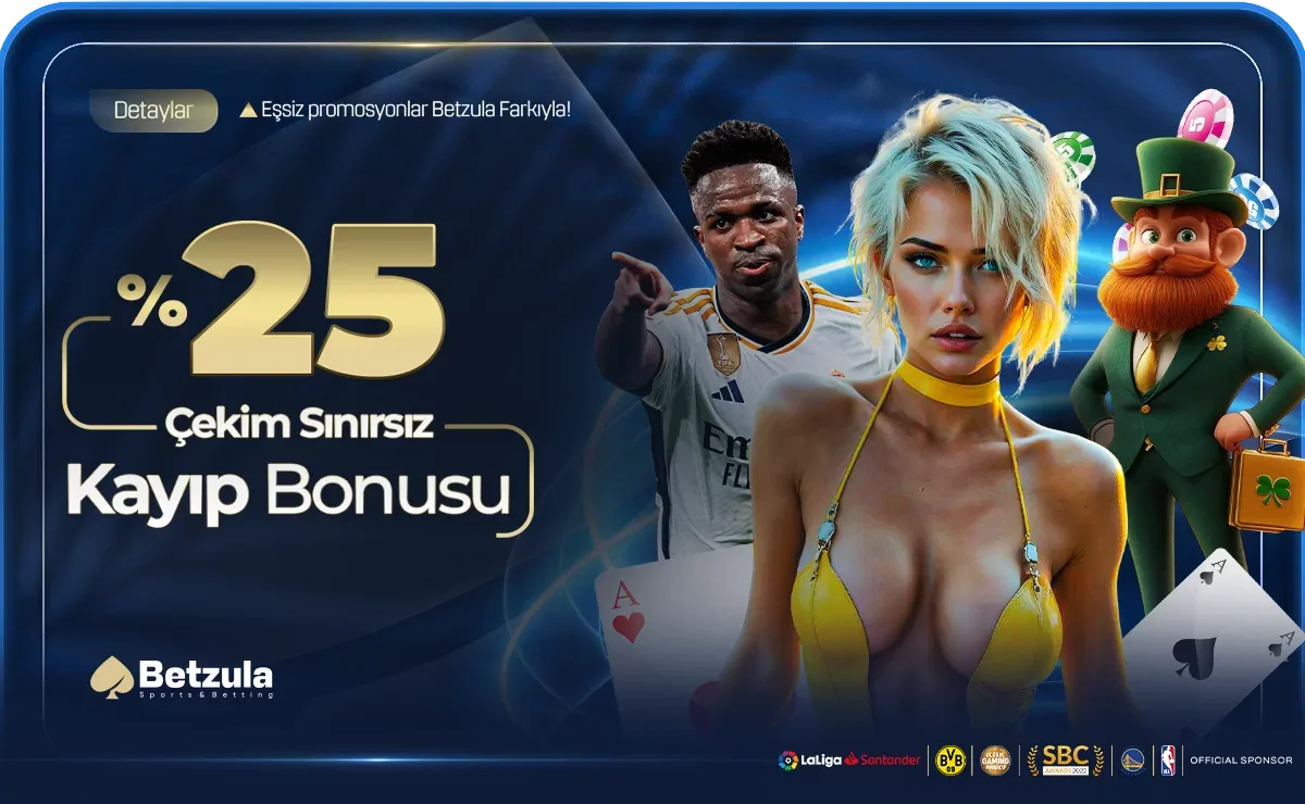 %25 kayıp bonusu !