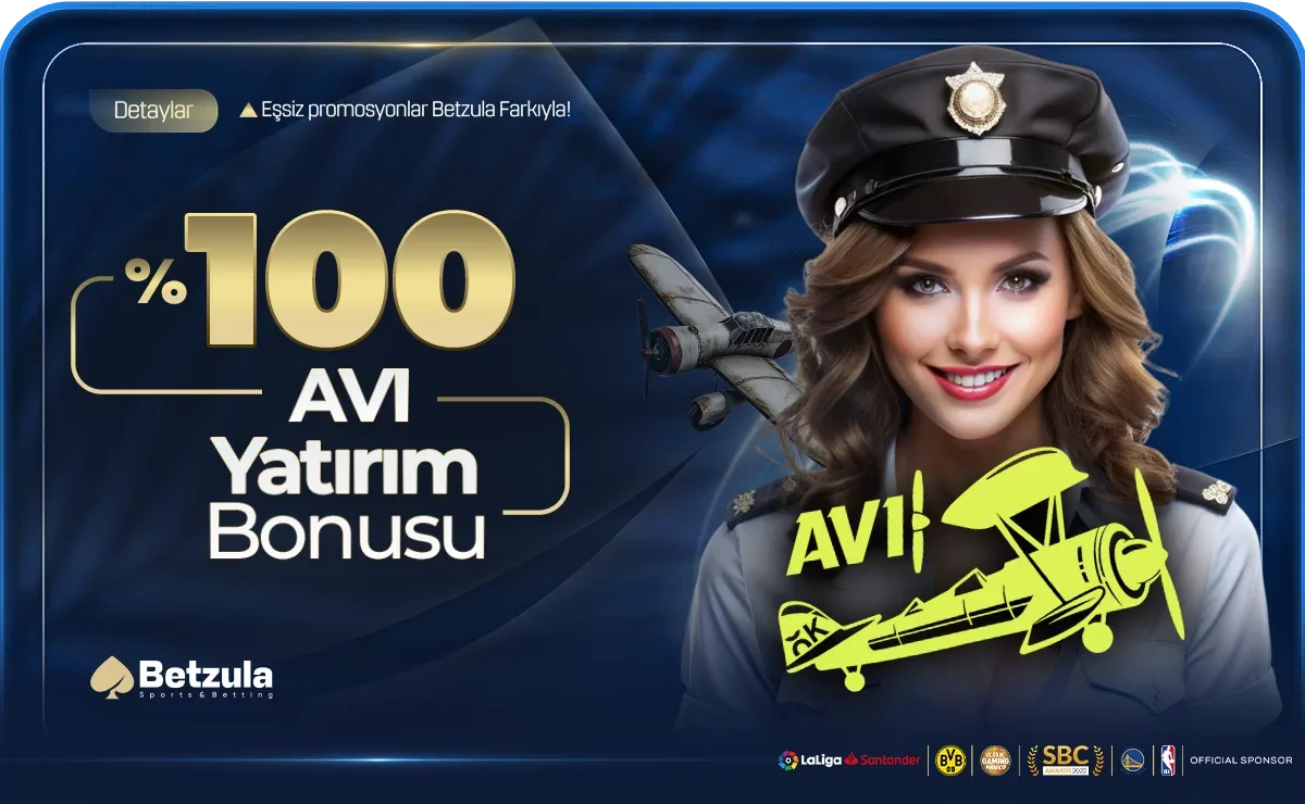 %100 avi yatırım bonusu !