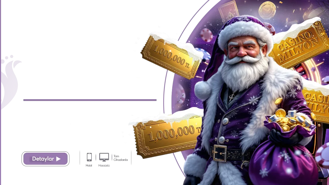 Casinomilyon'da bilet etkinliği!