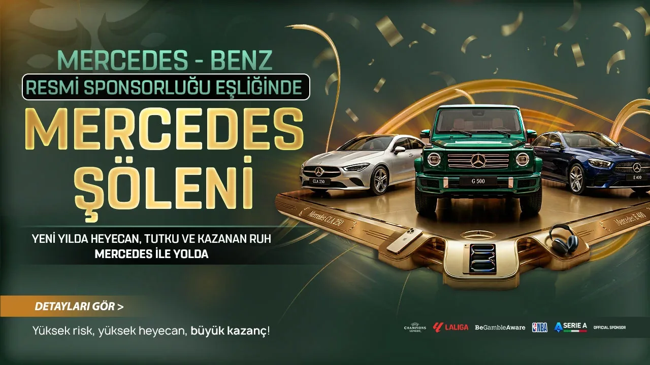 Mercedes - benz resmi sponsorluğu 'mercedes şöleni'