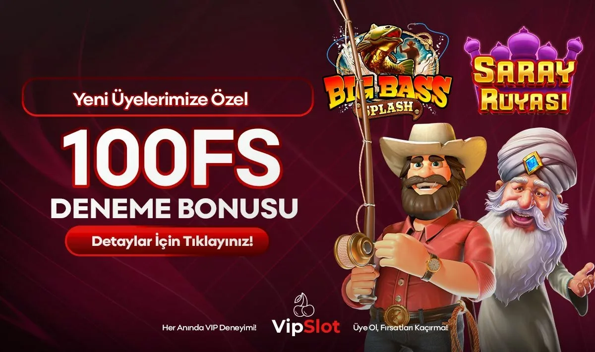 100 freespin deneme bonusu