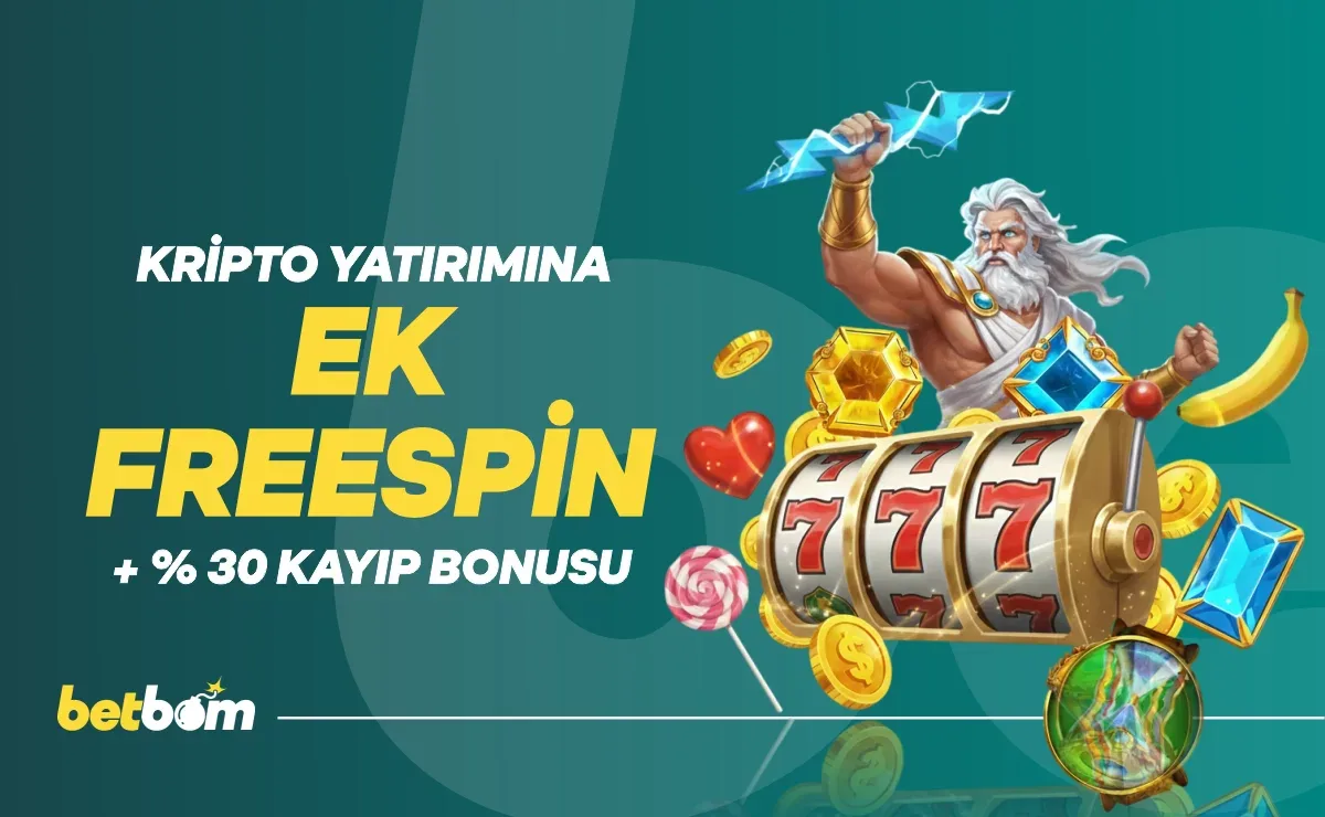 Kripto yatırımına ek freespin