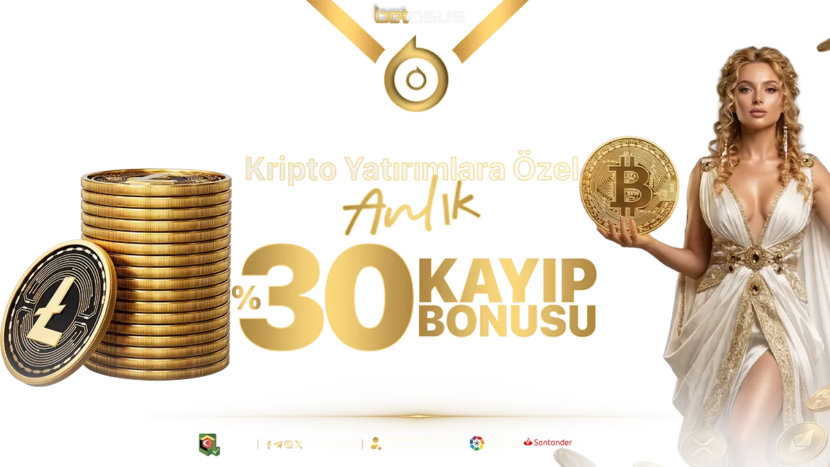 Kripto %30 anlık kayıp bonusu