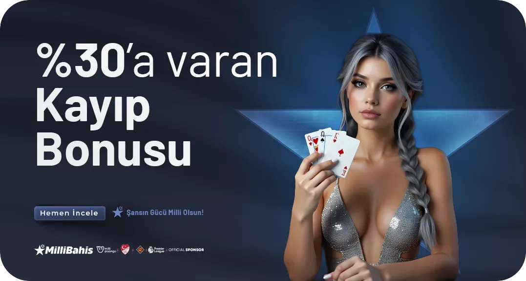 %30'a varan anlık casino kayıp bonusu