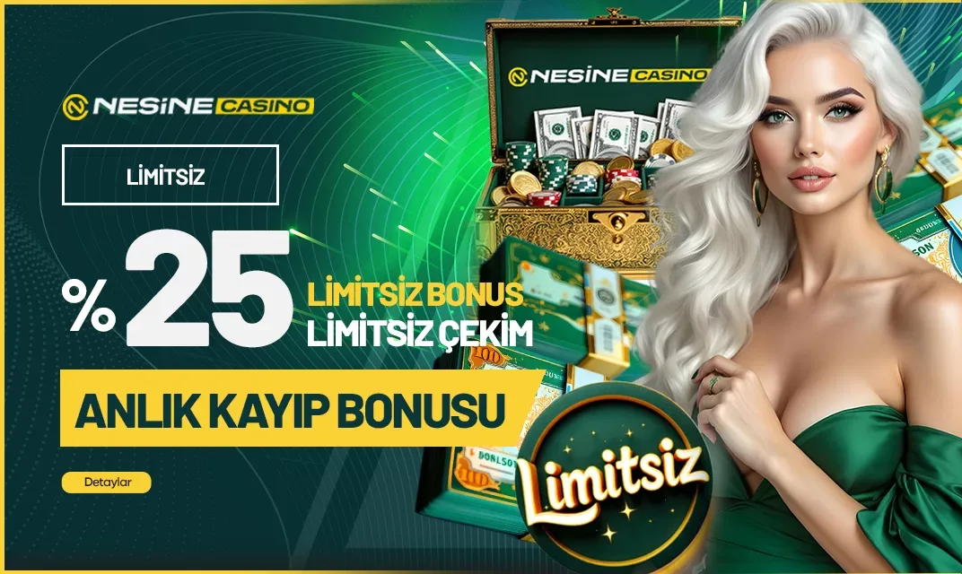 Limitsiz anlık kayıp bonusu!
