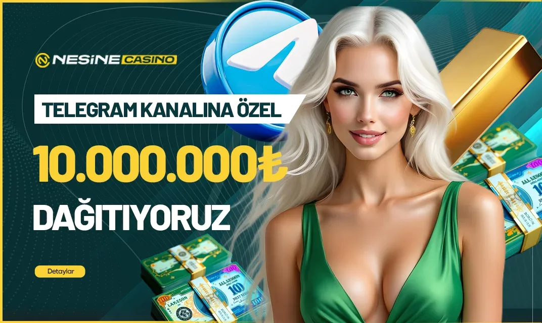 Telegram kanalına özel 10.000.000₺ ödül!