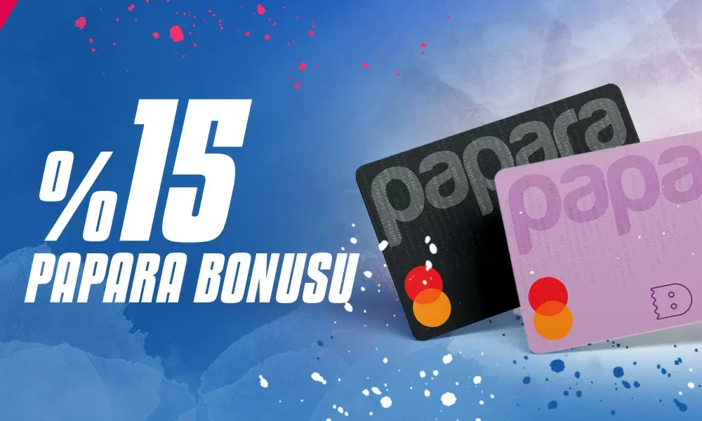 Papara ile yapacağınız yatırımlara çevrimsiz %15 bonus