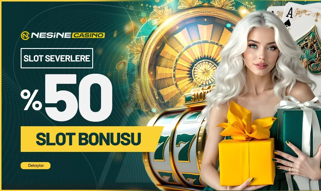 %50 slot yatırım bonusu!
