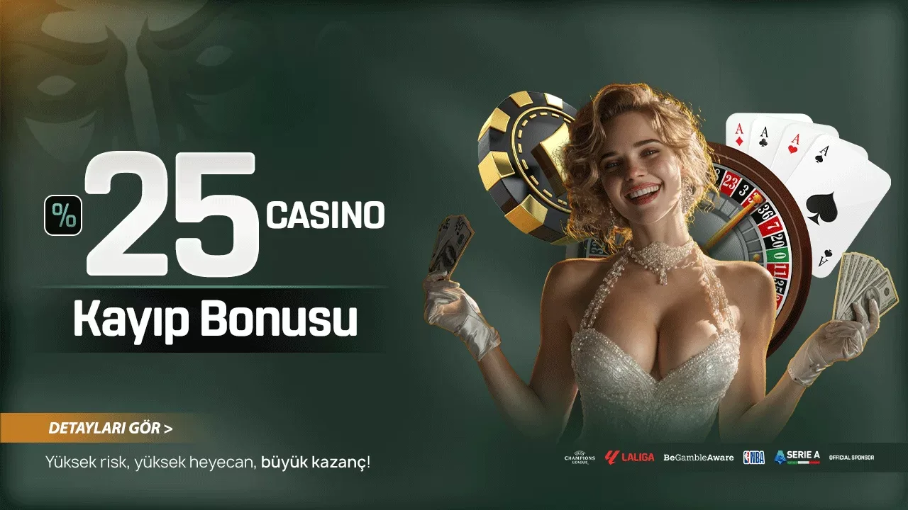 %25 casıno kayıp bonusu