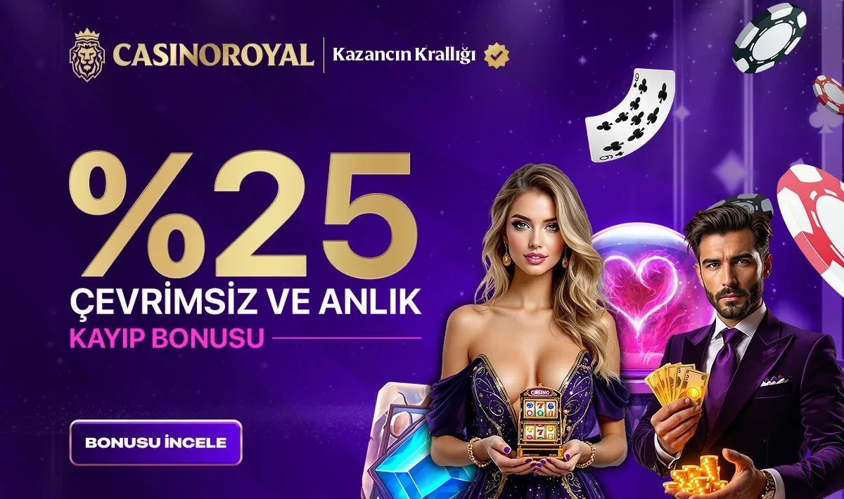 %25 çevrımsız kayıp bonusu