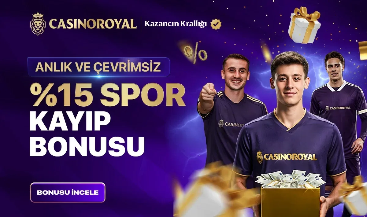 %15 çevrımsız spor kayıp bonusu