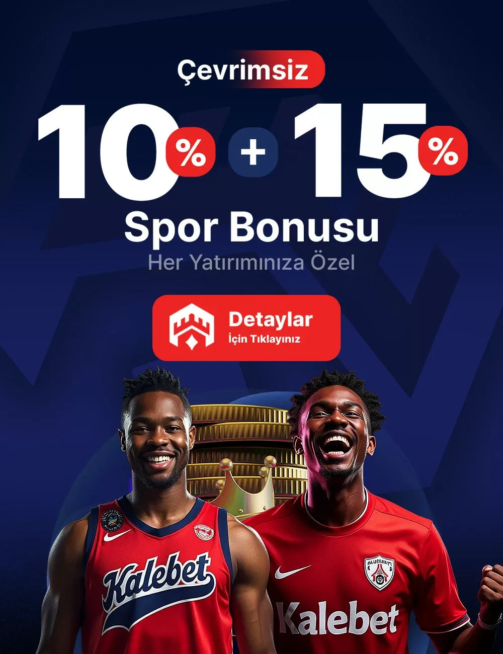%10 & %15 tüm yatım yöntemlerıne özel bonus