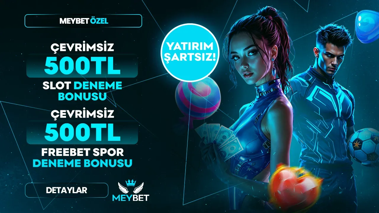 Yatırım şartsız 500₺ deneme bonusu