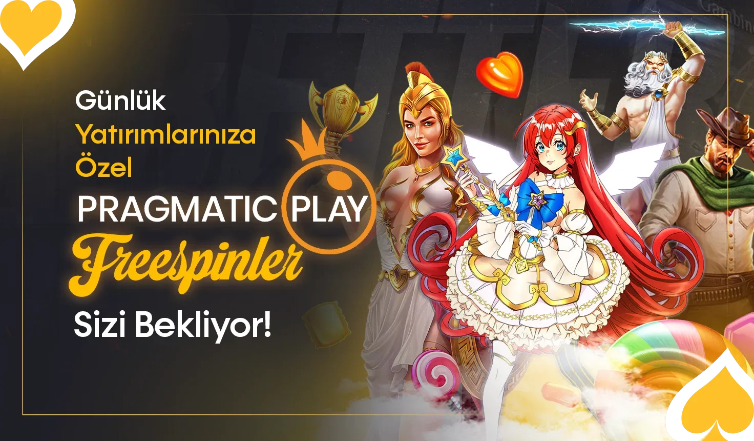 Günlük yatırımlarınıza 150-250 freespin
