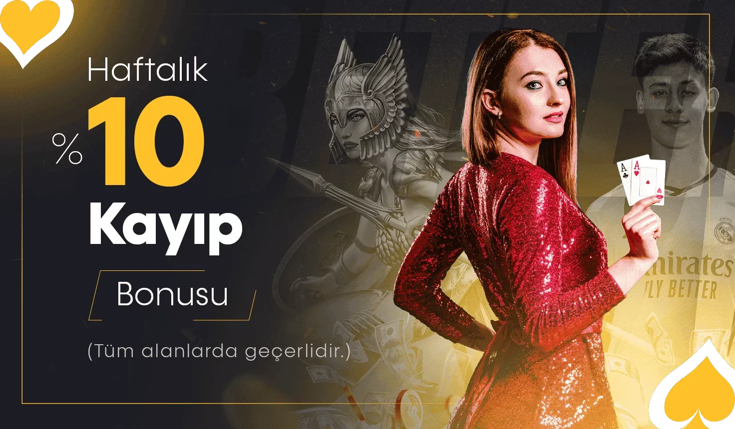 Haftalık %10 kayıp bonus