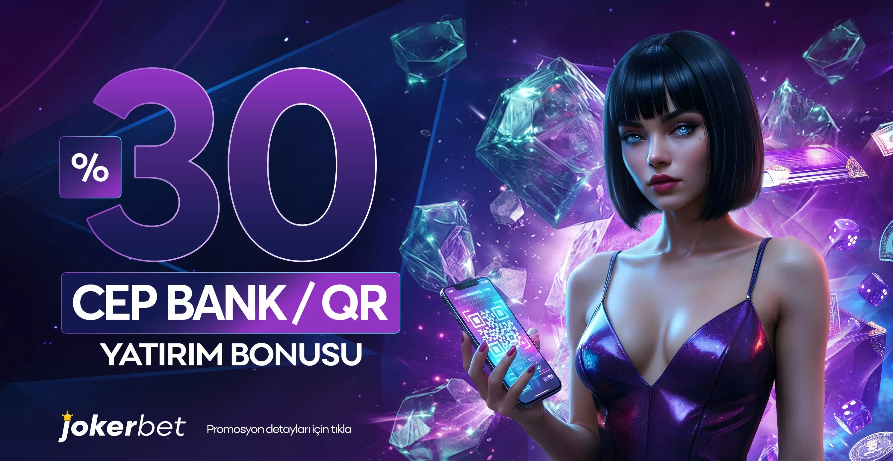 %30 cepbank / qr yatırım bonusu