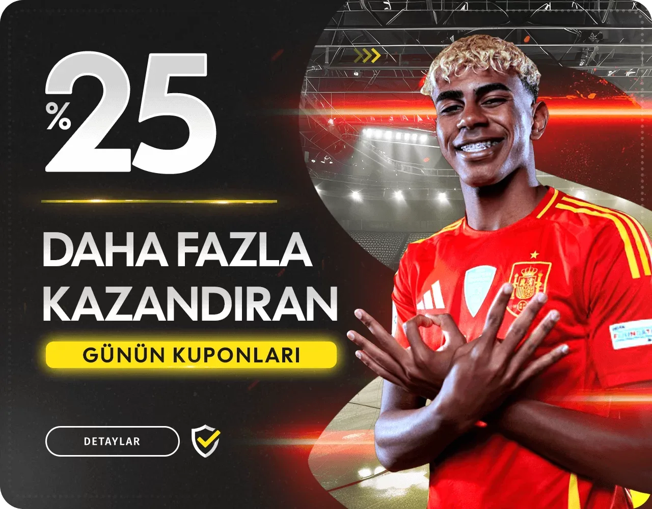%25 toplam bonuslu günün kombineleri