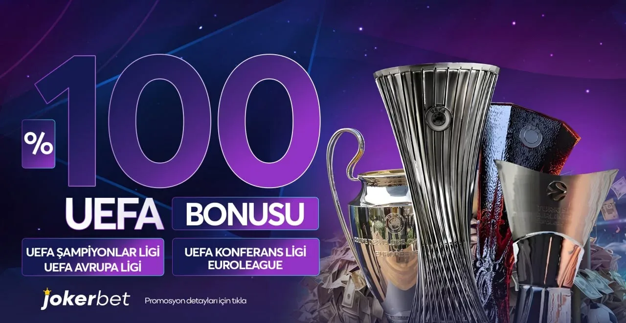 %100 uefa bonusu
