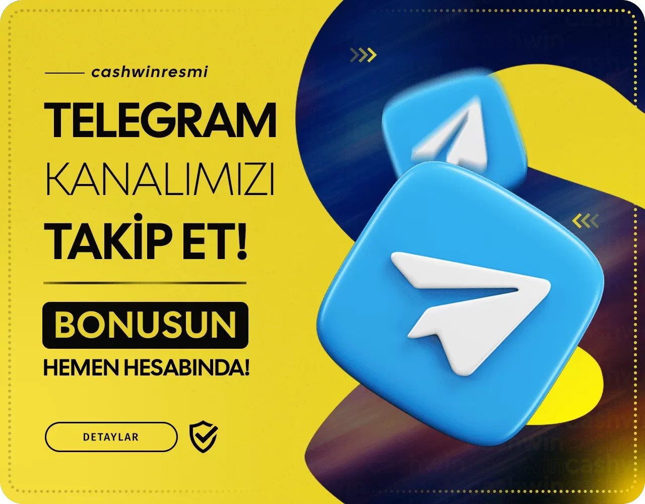 Cashwın telegram kanalına katıl, bonusunu kap!