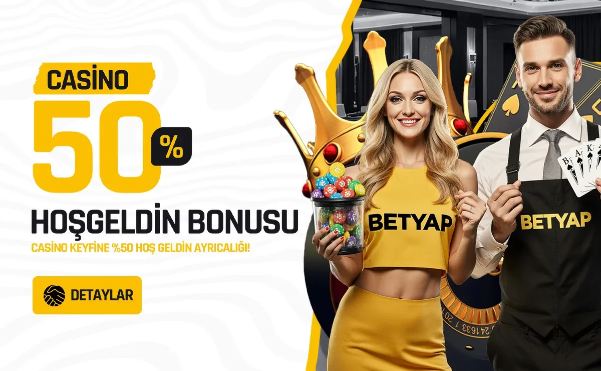 %50 casino hoş geldin bonusu