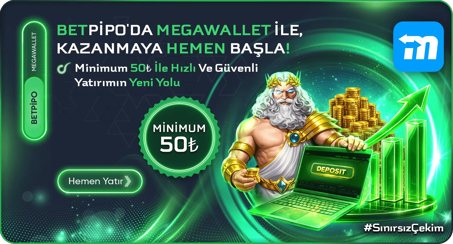 Mega wallet ile yatırımınızı kolayca yönetin!