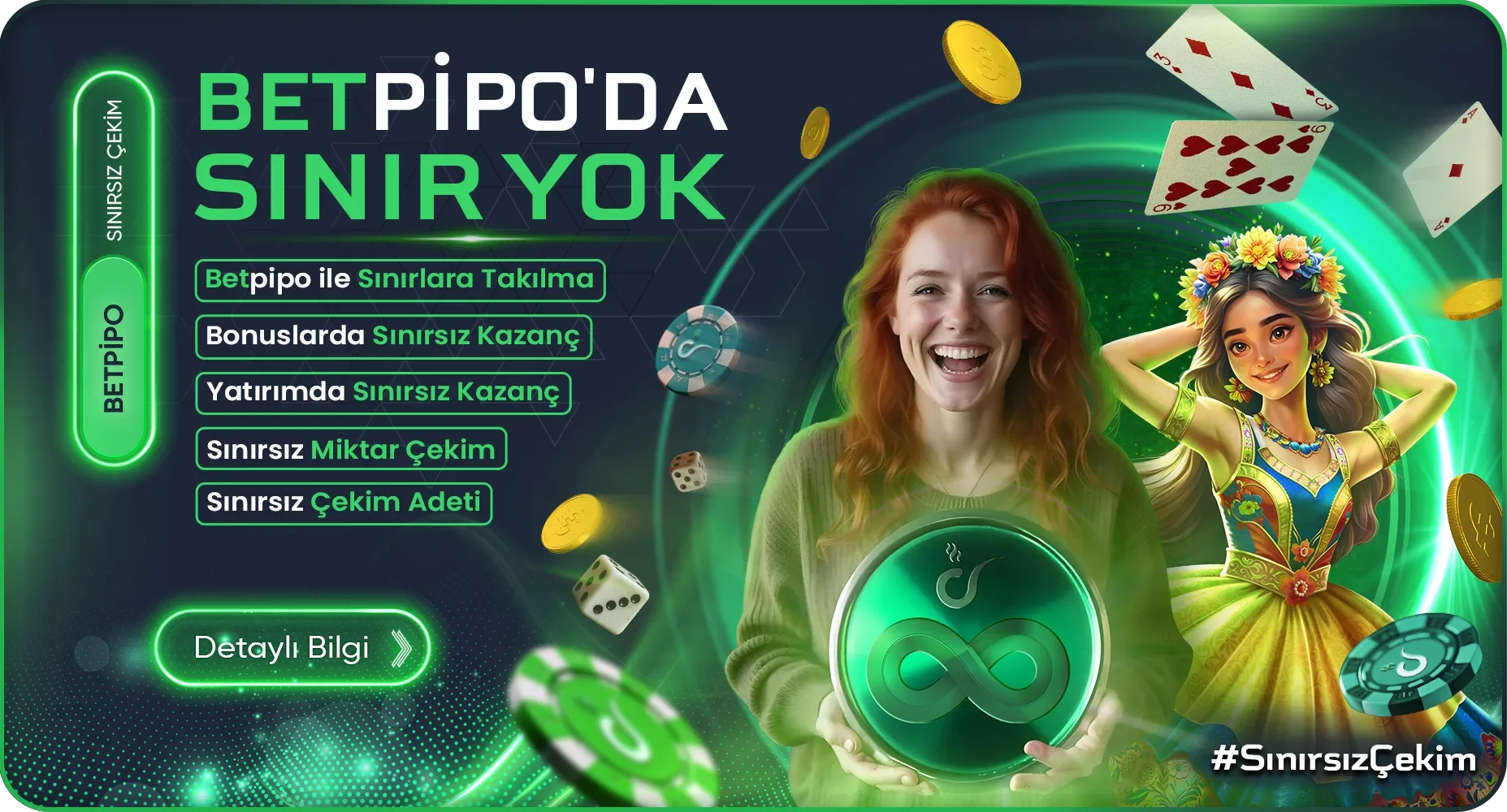 Betpipo'da sınır yok