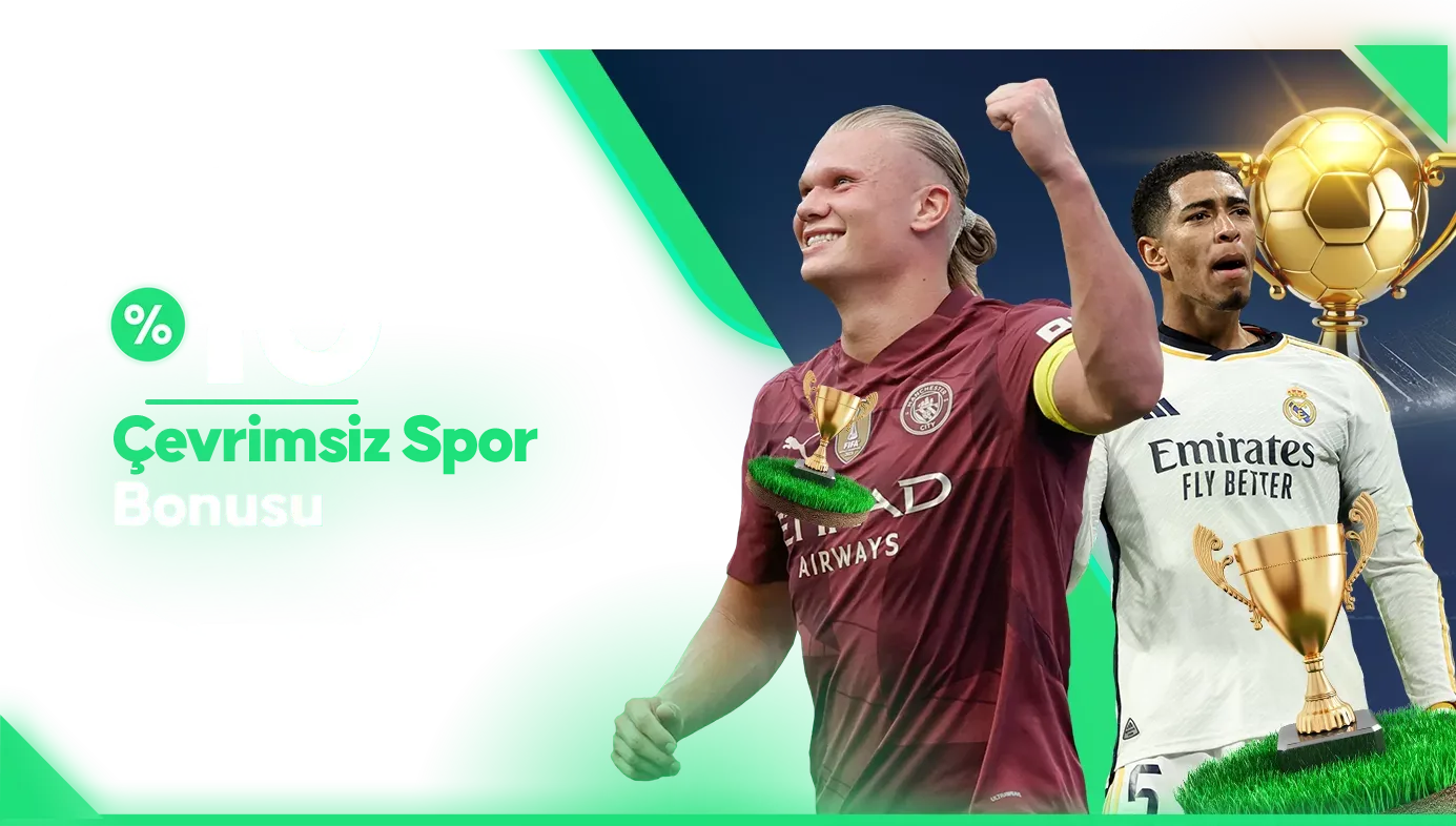 %10 çevrimsiz spor yatırım bonusu