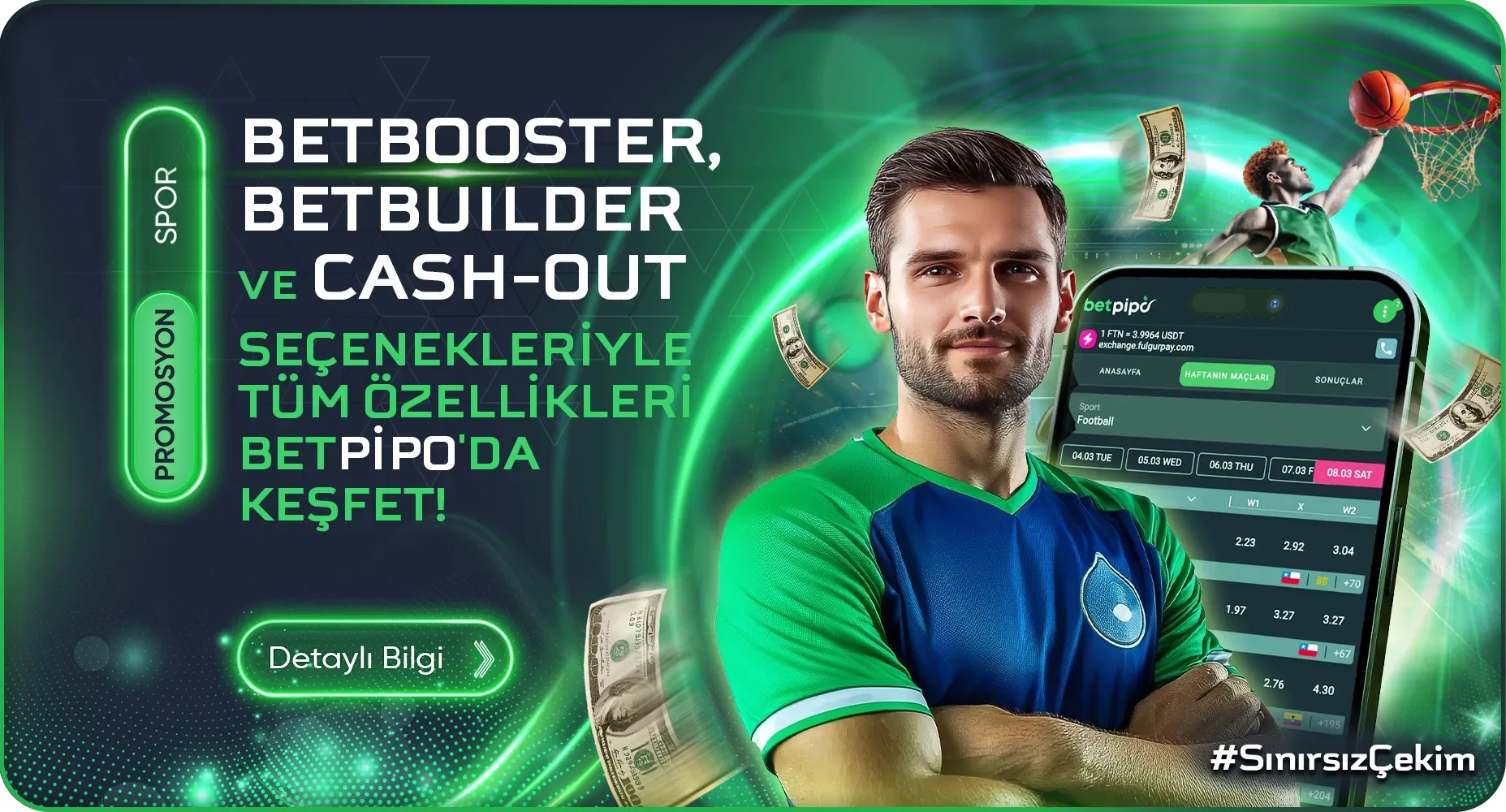 Cash out & betbuilder & betbooster