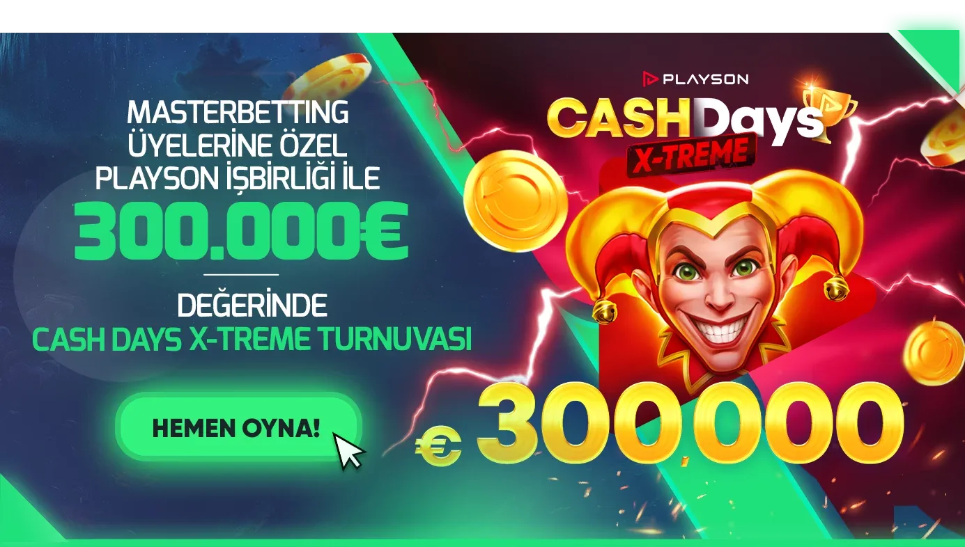 Cash days x-treme turnuvası