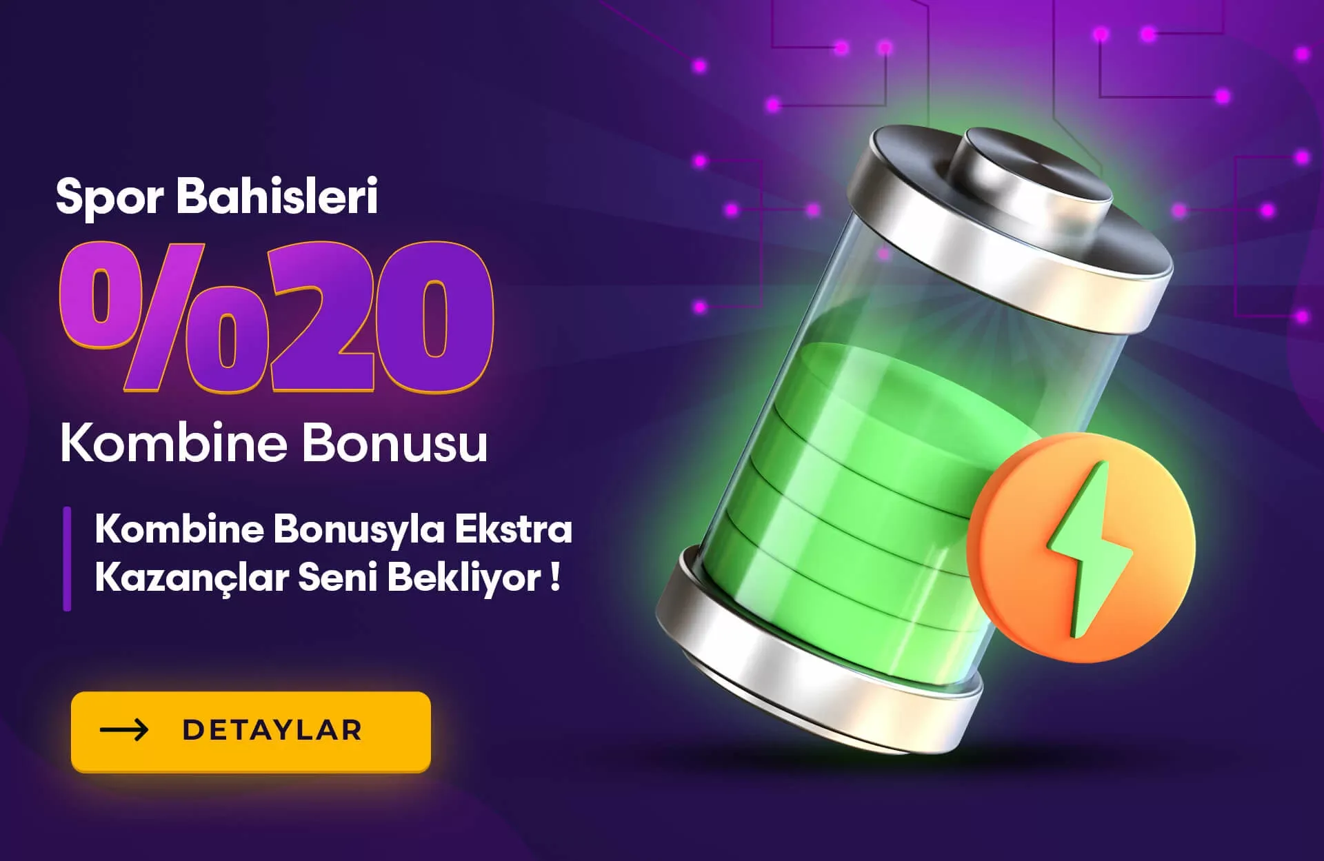 %20 kombine bonusu