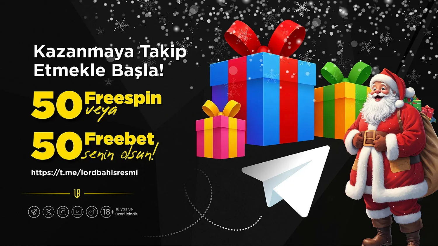 Telegram takıp bonusu