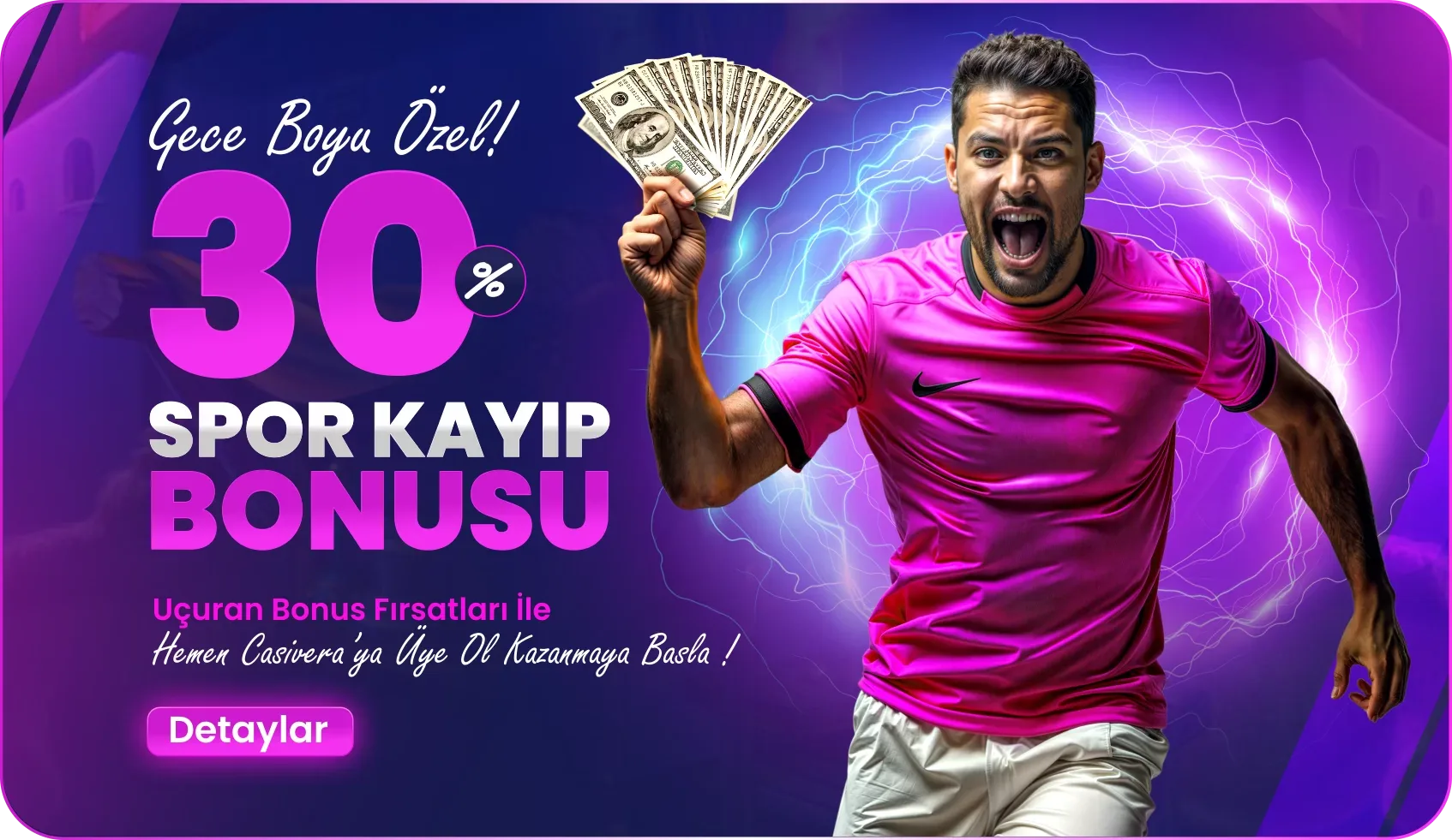 %30 gece spor kayıp