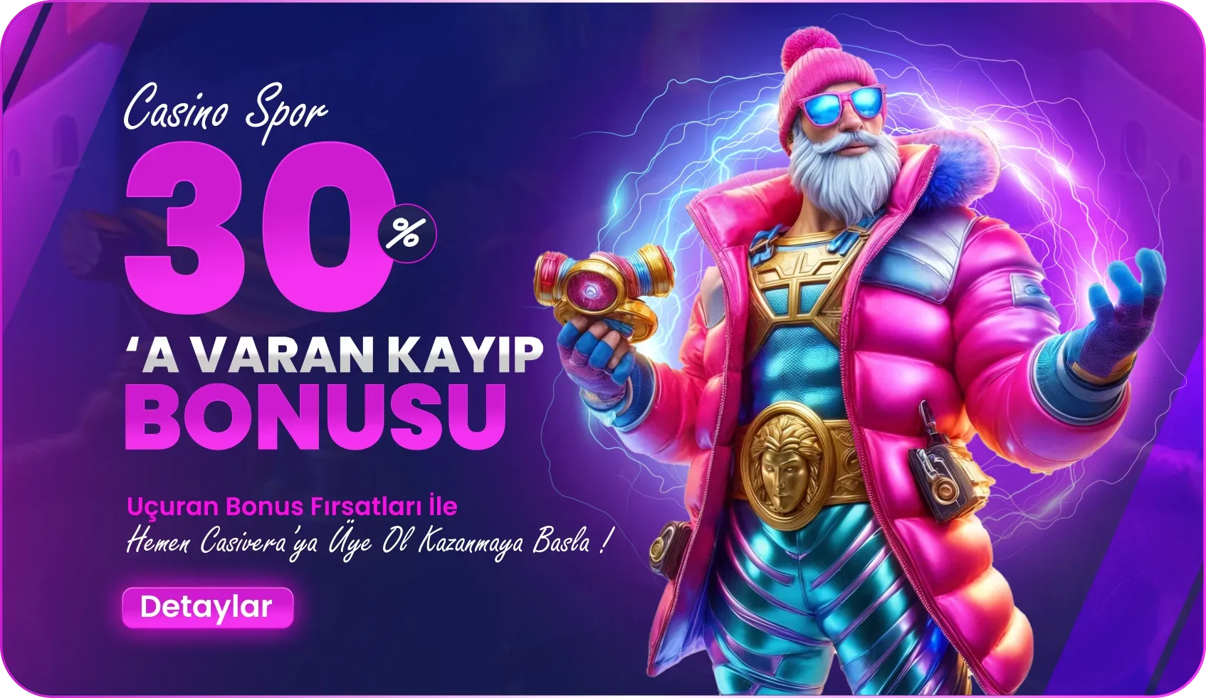 %30'a varan slot&spor kayıp bonusu