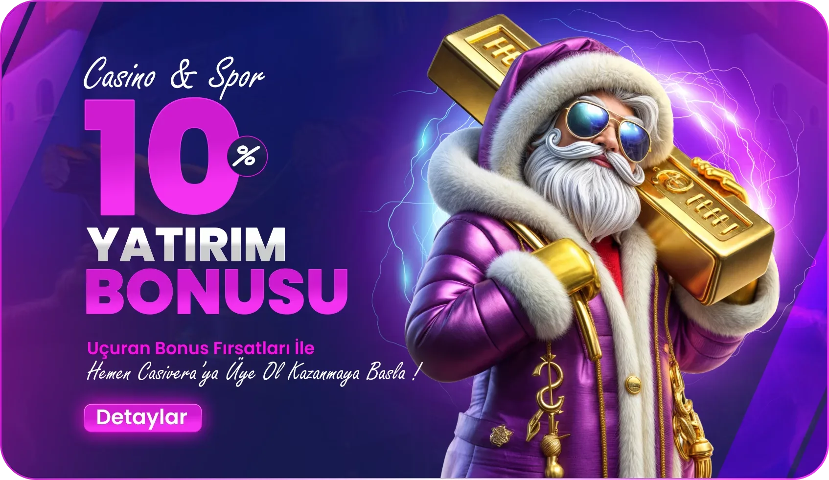 %10 çevrimsiz casino&spor bonusu