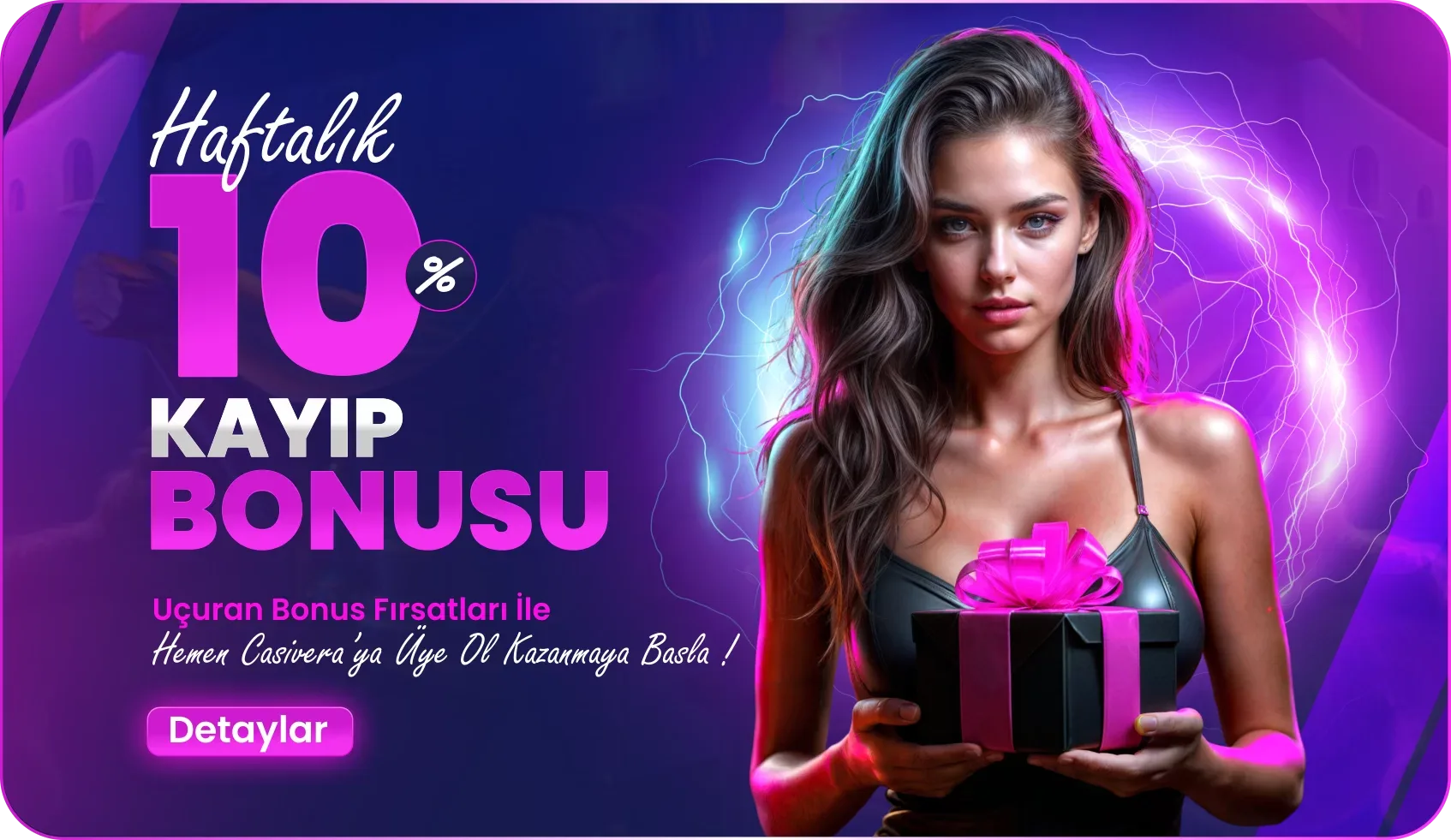 %5 haftalık kayıp bonusu