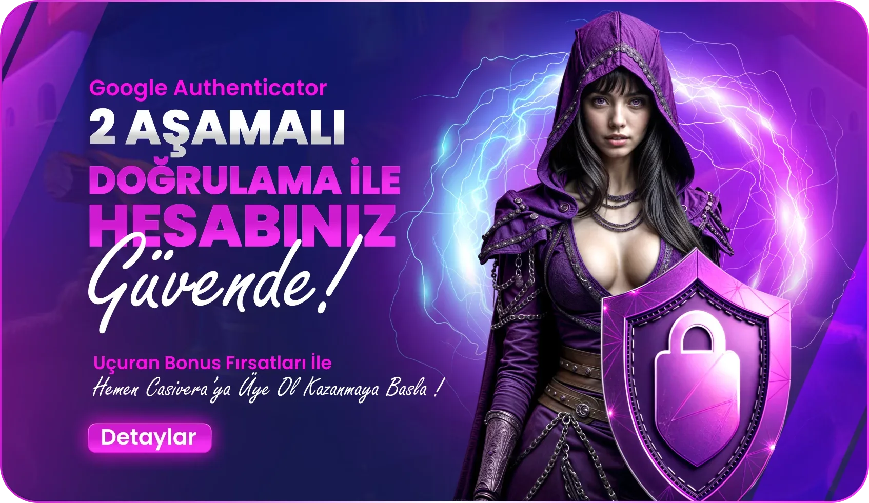 2 aşamalı doğrulama ile hesabınız güvende