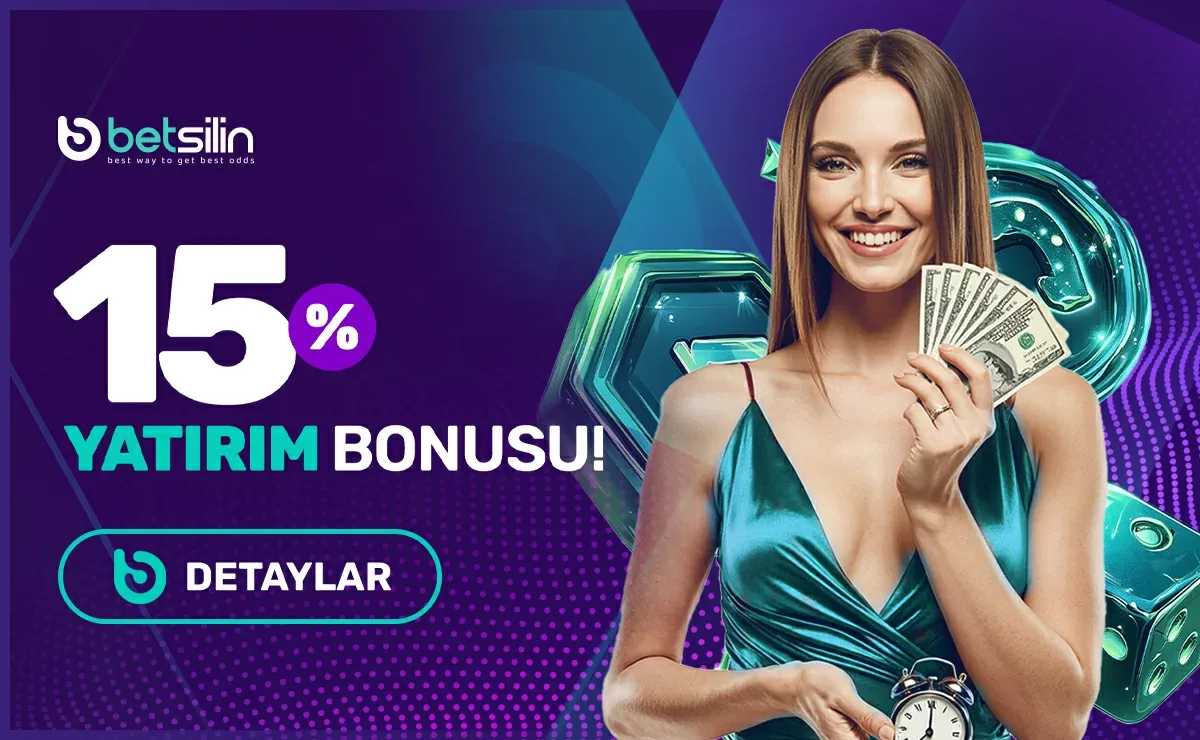 %15 çevrımsız yatırım bonusu