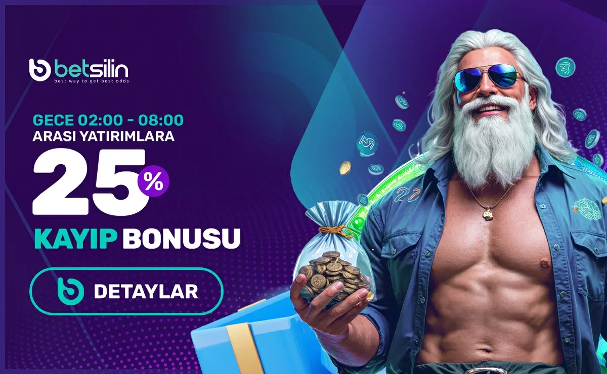 Gece kuşu %25 kayıp bonusu